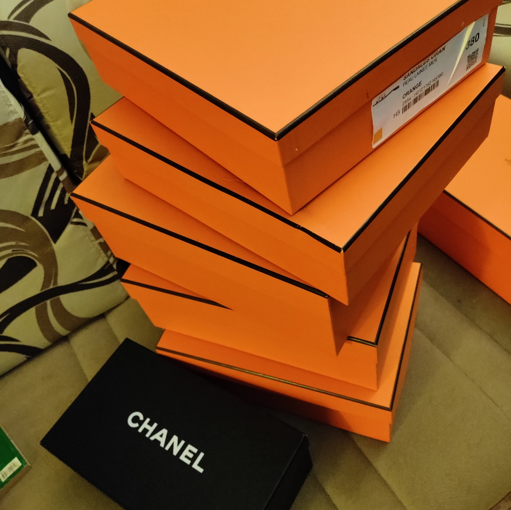 Authentic One Empty Hermes Box